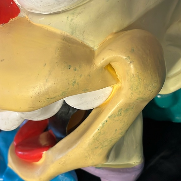 2002 THE SIMPSONS KRUSTY THE CLOWN RUBBER HALLOWEEN MASK MATT GROENING - Picture 6 of 10